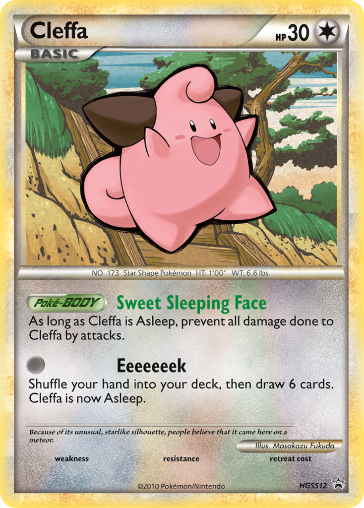 Cleffa (HGSS12) [HeartGold & SoulSilver: Black Star Promos] | Gamers Paradise