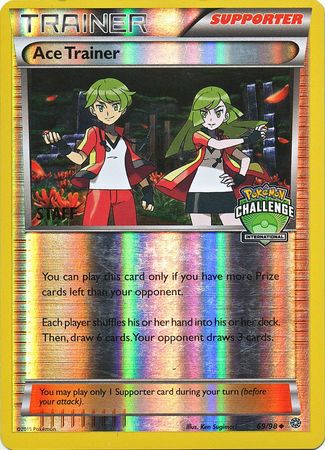 Ace Trainer (69/98) (International Challenge Promo Staff) [XY: Ancient Origins] | Gamers Paradise