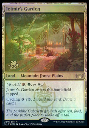 Jetmir's Garden [Streets of New Capenna Prerelease Promos] | Gamers Paradise