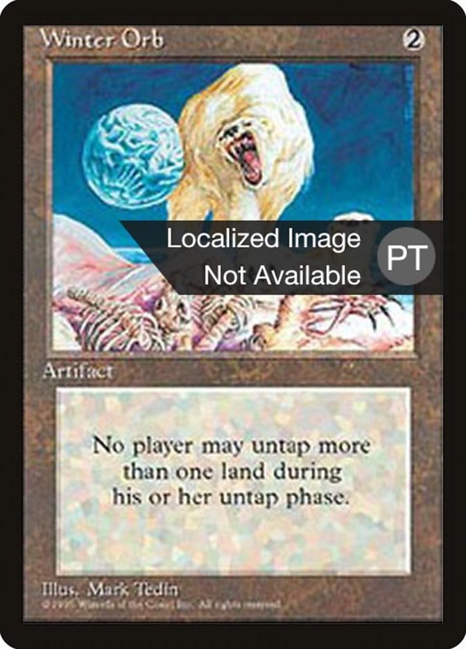 Winter Orb [Fourth Edition (Foreign Black Border)] | Gamers Paradise