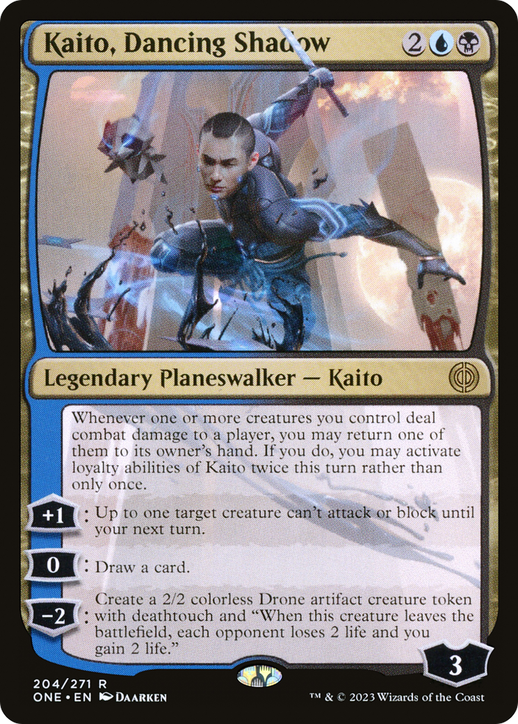 Kaito, Dancing Shadow [Phyrexia: All Will Be One] | Gamers Paradise