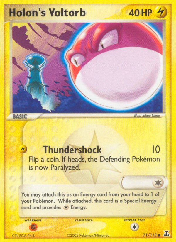 Holon's Voltorb (71/113) [EX: Delta Species] | Gamers Paradise