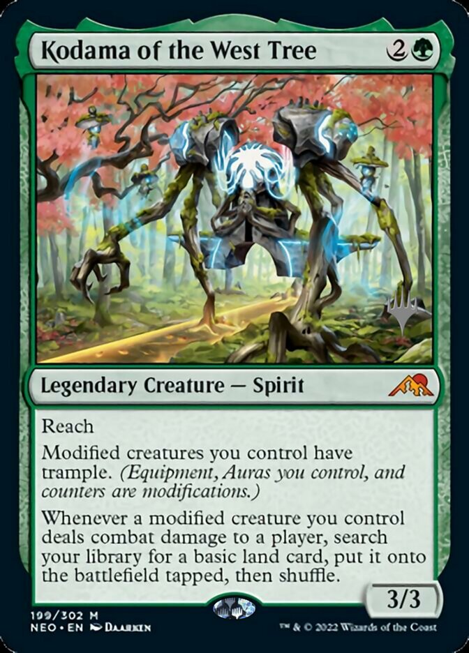 Kodama of the West Tree (Promo Pack) [Kamigawa: Neon Dynasty Promos] | Gamers Paradise