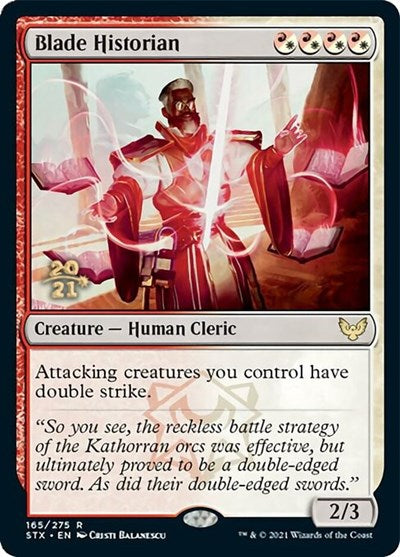 Blade Historian [Strixhaven: School of Mages Prerelease Promos] | Gamers Paradise