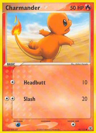 Charmander (58/112) [EX: FireRed & LeafGreen] | Gamers Paradise