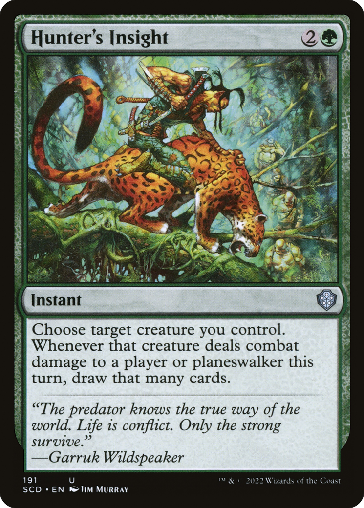 Hunter's Insight [Starter Commander Decks] | Gamers Paradise