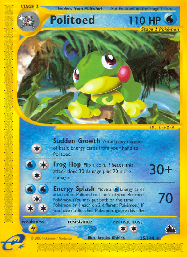 Politoed (25/144) [Skyridge] | Gamers Paradise