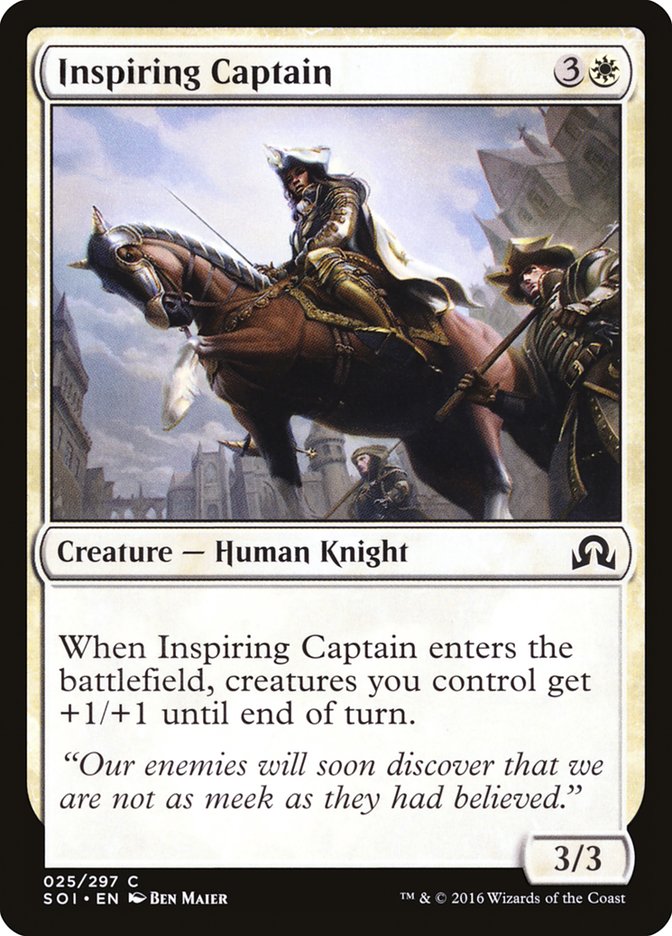 Inspiring Captain [Shadows over Innistrad] | Gamers Paradise