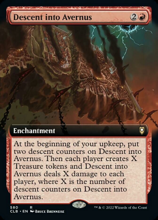 Descent into Avernus (Extended Art) [Commander Legends: Battle for Baldur's Gate] | Gamers Paradise