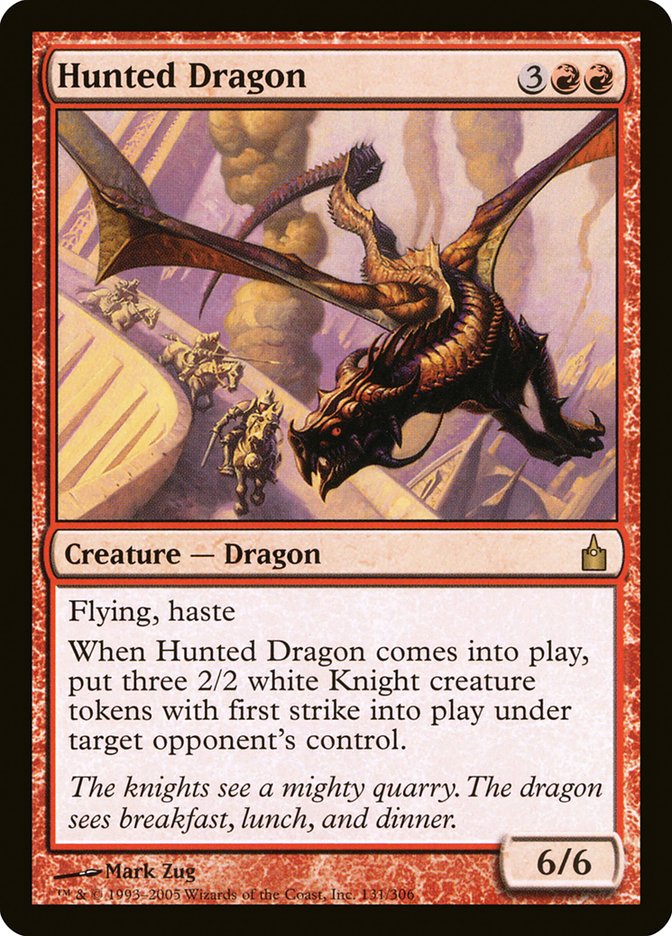 Hunted Dragon [Ravnica: City of Guilds] | Gamers Paradise