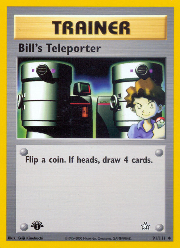 Bill's Teleporter (91/111) [Neo Genesis 1st Edition] | Gamers Paradise