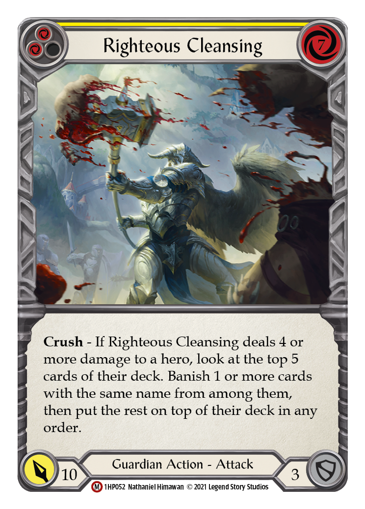 Righteous Cleansing [1HP052] | Gamers Paradise