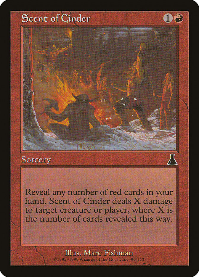 Scent of Cinder [Urza's Destiny] | Gamers Paradise