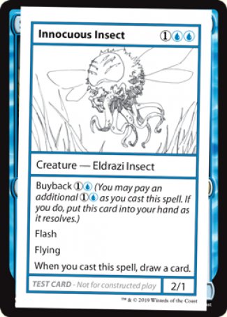 Innocuous Insect (2021 Edition) [Mystery Booster Playtest Cards] | Gamers Paradise