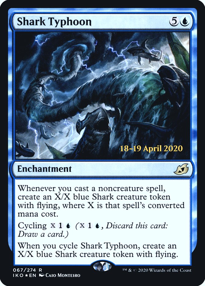 Shark Typhoon [Ikoria: Lair of Behemoths Prerelease Promos] | Gamers Paradise