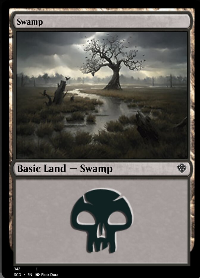 Swamp (342) [Starter Commander Decks] | Gamers Paradise