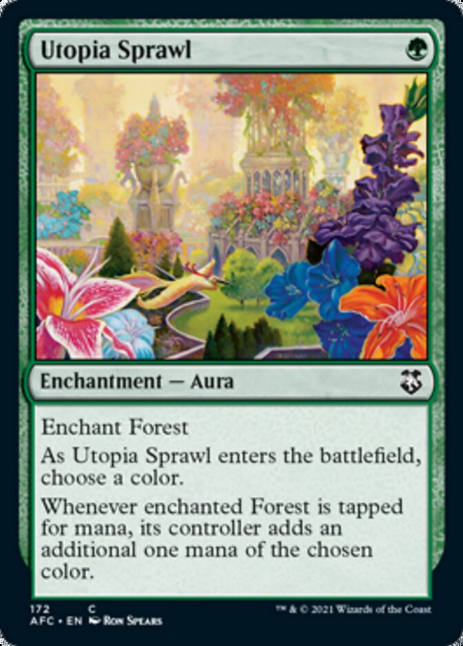Utopia Sprawl [Dungeons & Dragons: Adventures in the Forgotten Realms Commander] | Gamers Paradise