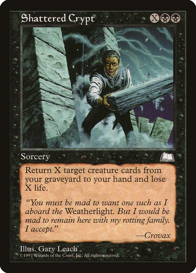 Shattered Crypt [Weatherlight] | Gamers Paradise