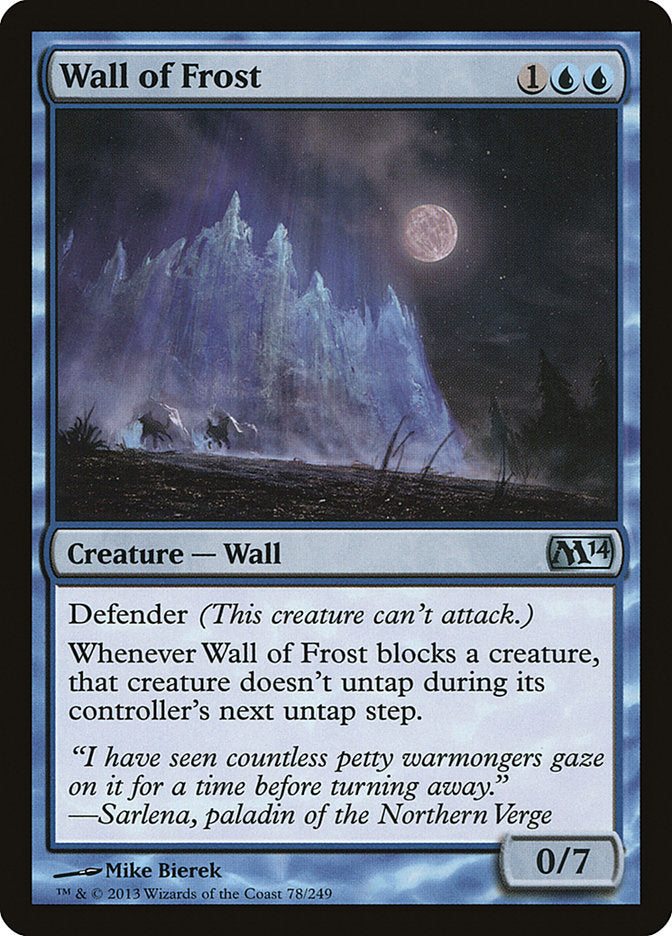 Wall of Frost [Magic 2014] | Gamers Paradise