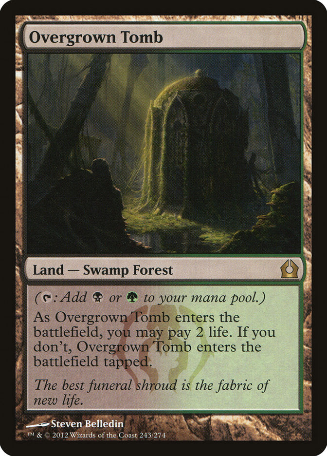 Overgrown Tomb [Return to Ravnica] | Gamers Paradise