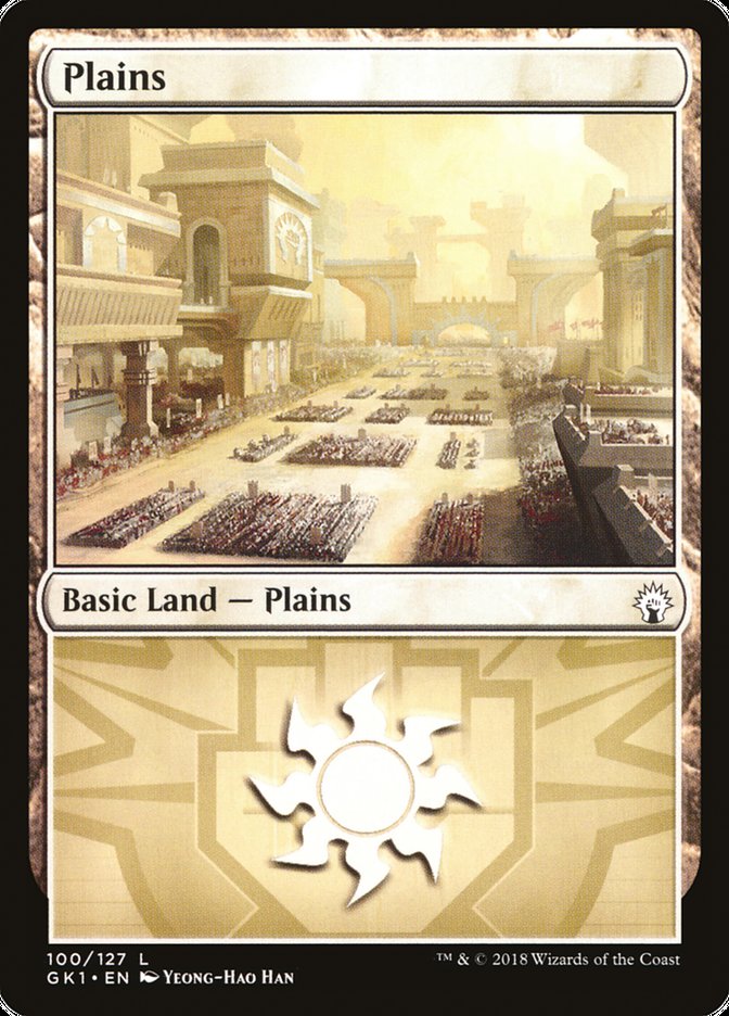 Plains (100) [Guilds of Ravnica Guild Kit] | Gamers Paradise