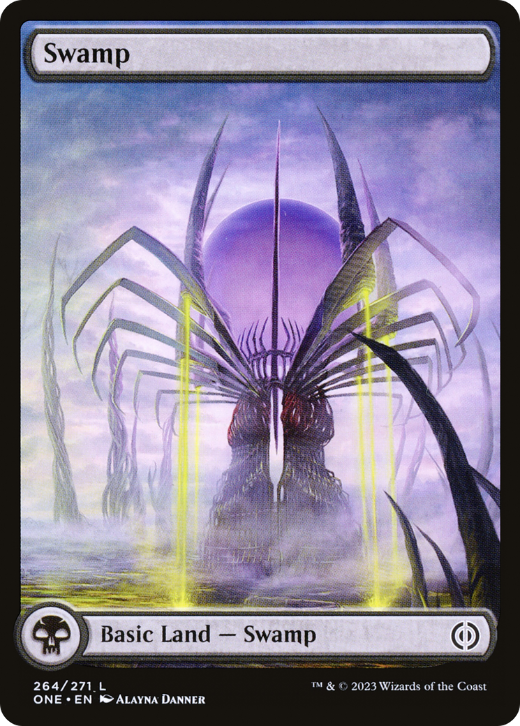 Swamp (264) (Full-Art) [Phyrexia: All Will Be One] | Gamers Paradise