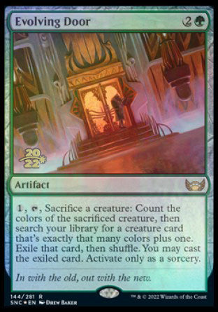 Evolving Door [Streets of New Capenna Prerelease Promos] | Gamers Paradise