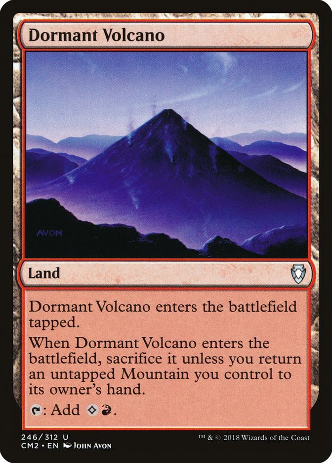 Dormant Volcano [Commander Anthology Volume II] | Gamers Paradise