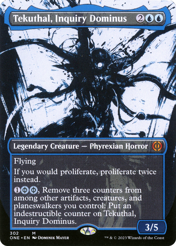 Tekuthal, Inquiry Dominus (Borderless Ichor) [Phyrexia: All Will Be One] | Gamers Paradise