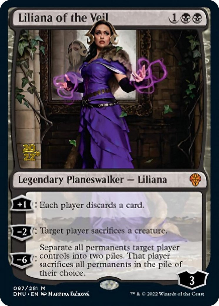 Liliana of the Veil [Dominaria United Prerelease Promos] | Gamers Paradise