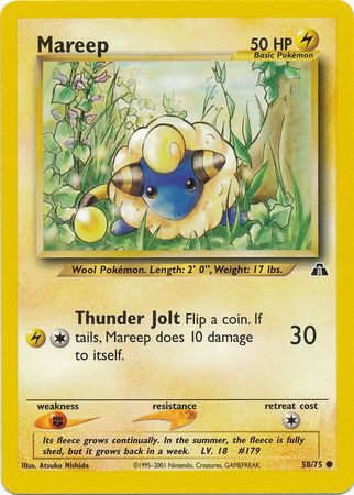 Mareep (58/75) [Neo Discovery Unlimited] | Gamers Paradise