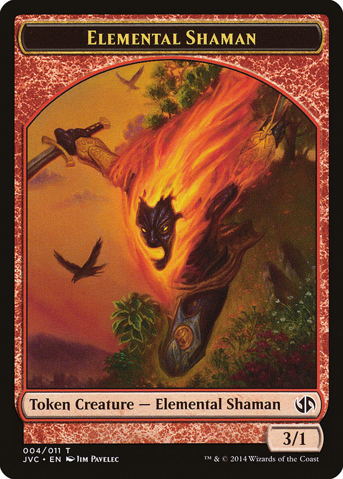 Elemental Shaman Token (Jace vs. Chandra) [Duel Decks Anthology Tokens] | Gamers Paradise