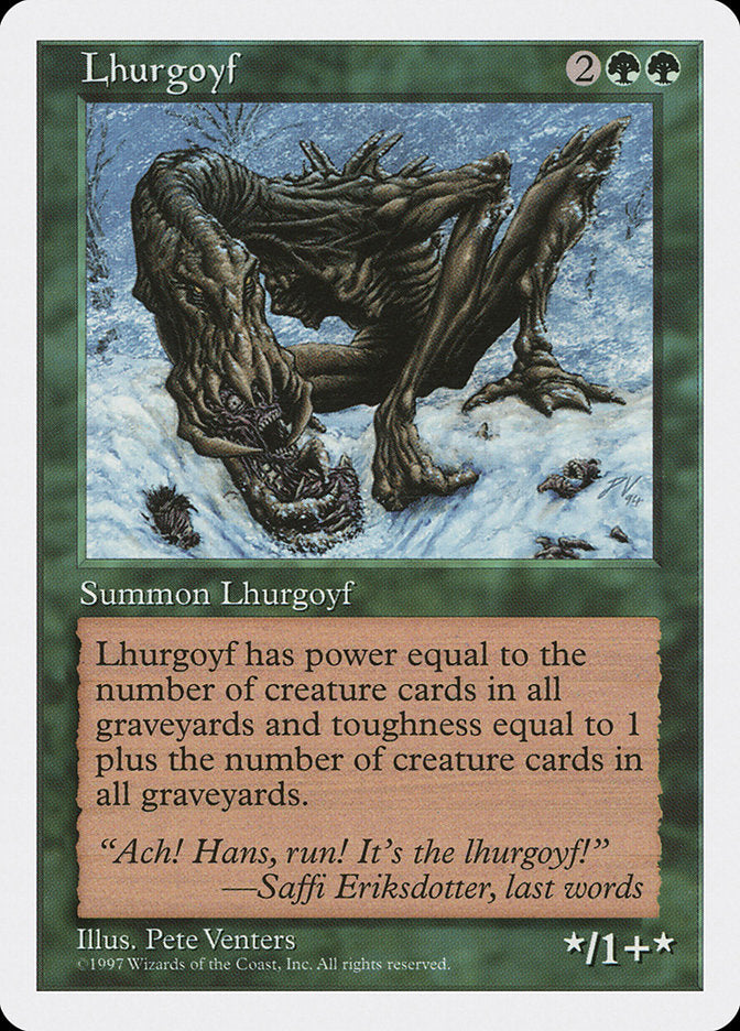 Lhurgoyf [Fifth Edition] | Gamers Paradise