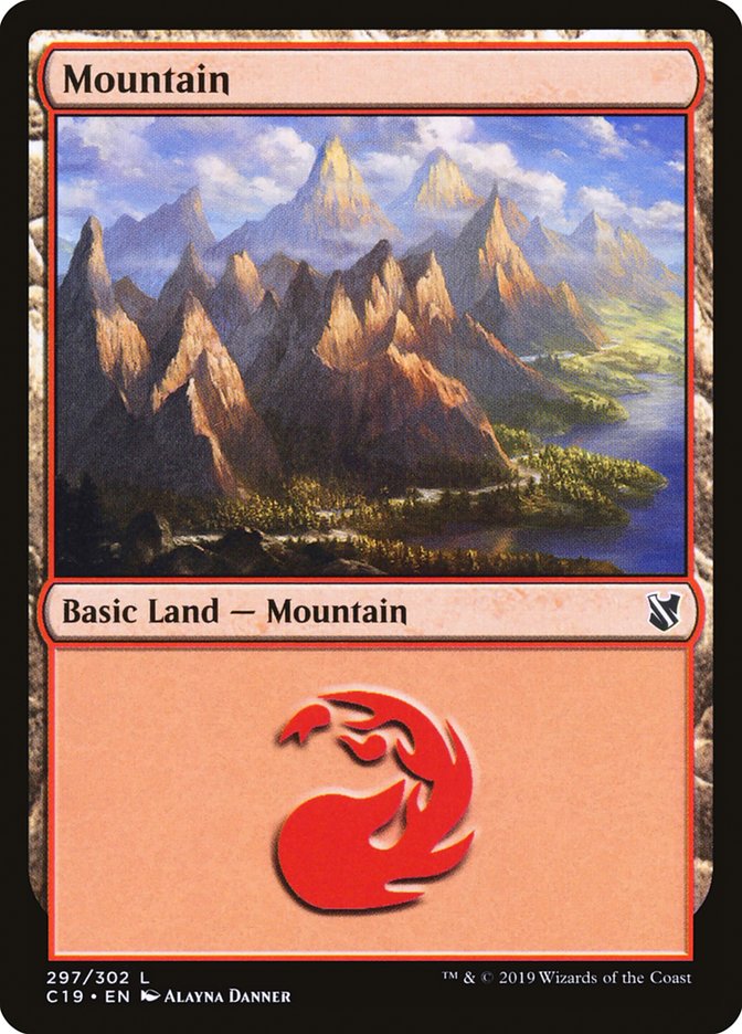 Mountain (297) [Commander 2019] | Gamers Paradise