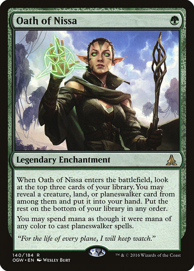 Oath of Nissa [Oath of the Gatewatch] | Gamers Paradise