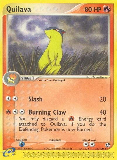 Quilava (51/100) [EX: Sandstorm] | Gamers Paradise