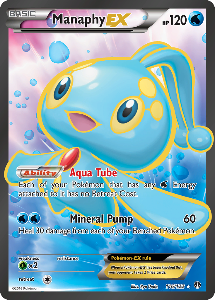 Manaphy EX (116/122) [XY: BREAKpoint] | Gamers Paradise