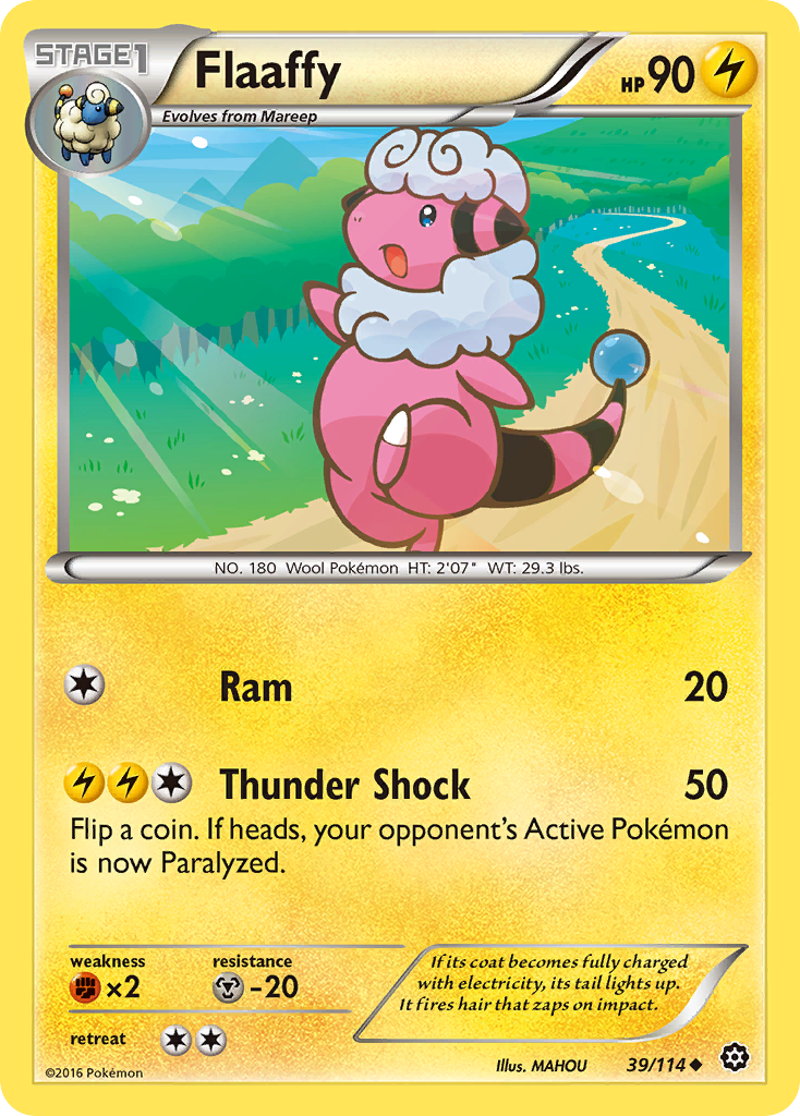 Flaaffy (39/114) [XY: Steam Siege] | Gamers Paradise