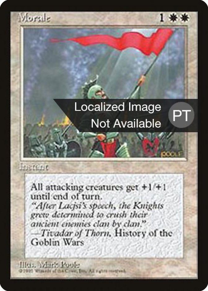 Morale [Fourth Edition (Foreign Black Border)] | Gamers Paradise