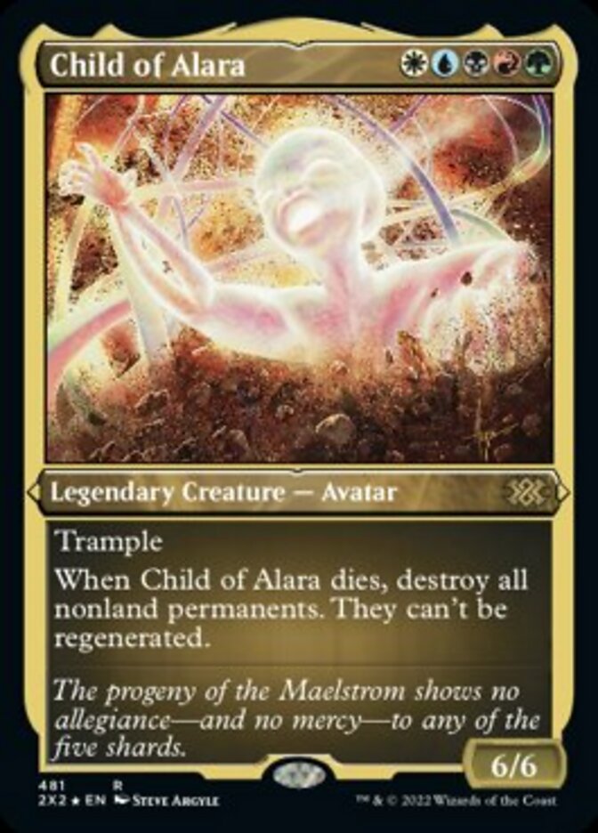 Child of Alara (Foil Etched) [Double Masters 2022] | Gamers Paradise