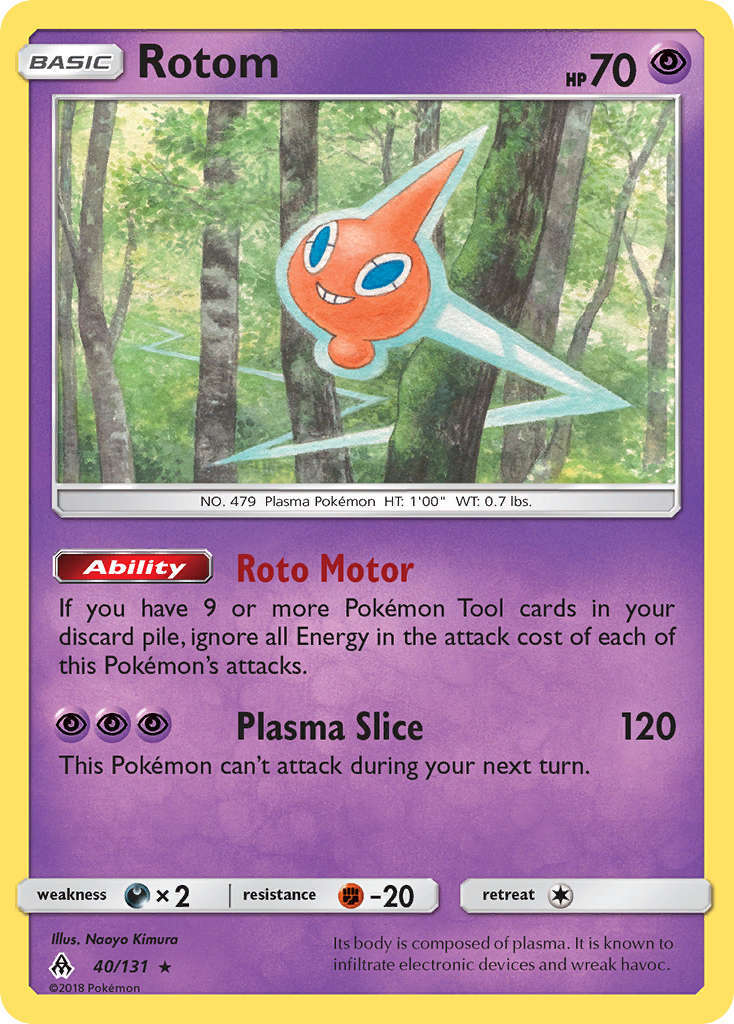 Rotom (40/131) [Sun & Moon: Forbidden Light] | Gamers Paradise