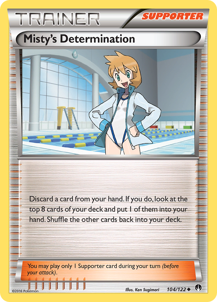 Misty's Determination (104/122) [XY: BREAKpoint] | Gamers Paradise