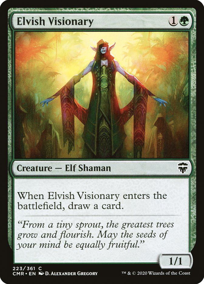 Elvish Visionary [Commander Legends] | Gamers Paradise