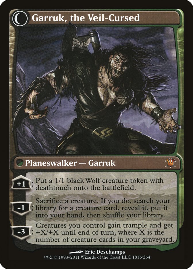 Garruk Relentless // Garruk, the Veil-Cursed [Innistrad] | Gamers Paradise