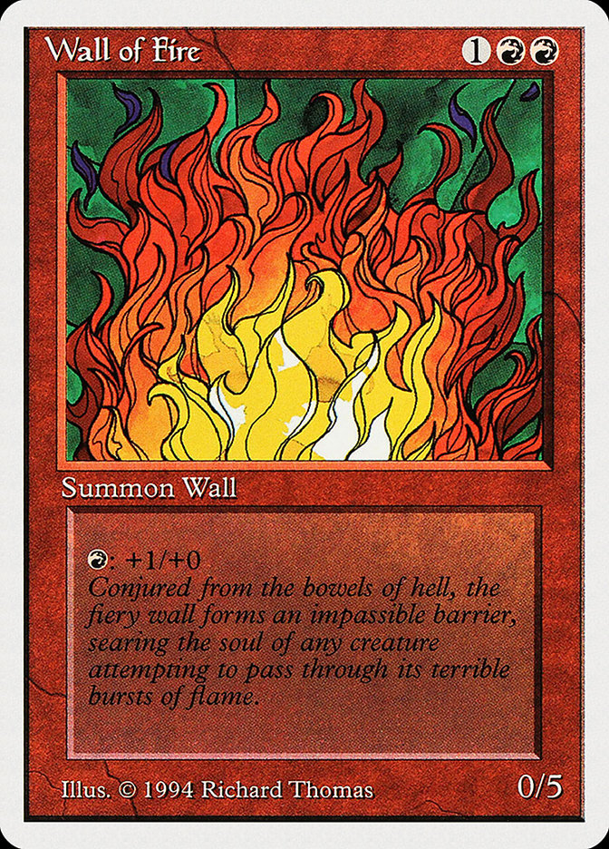 Wall of Fire [Summer Magic / Edgar] | Gamers Paradise