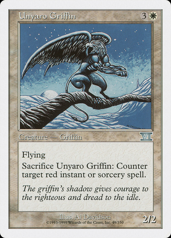 Unyaro Griffin [Classic Sixth Edition] | Gamers Paradise