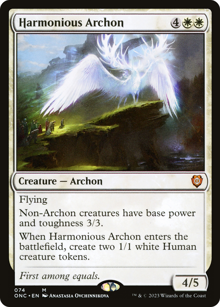 Harmonious Archon [Phyrexia: All Will Be One Commander] | Gamers Paradise