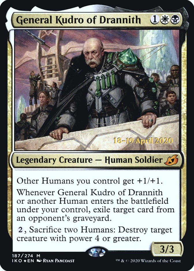 General Kudro of Drannith [Ikoria: Lair of Behemoths Prerelease Promos] | Gamers Paradise