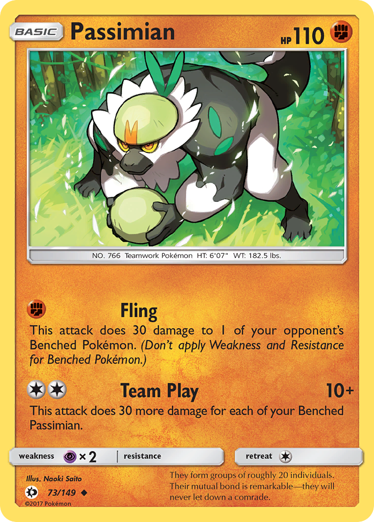 Passimian (73/149) [Sun & Moon: Base Set] | Gamers Paradise