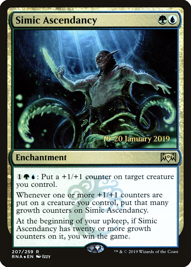 Simic Ascendancy [Ravnica Allegiance Prerelease Promos] | Gamers Paradise